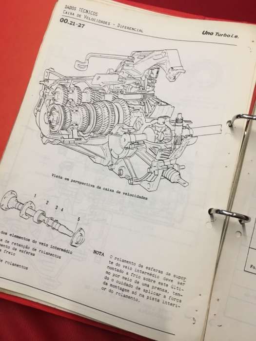 Manual de oficina Fiat Uno Turbo IE mk1