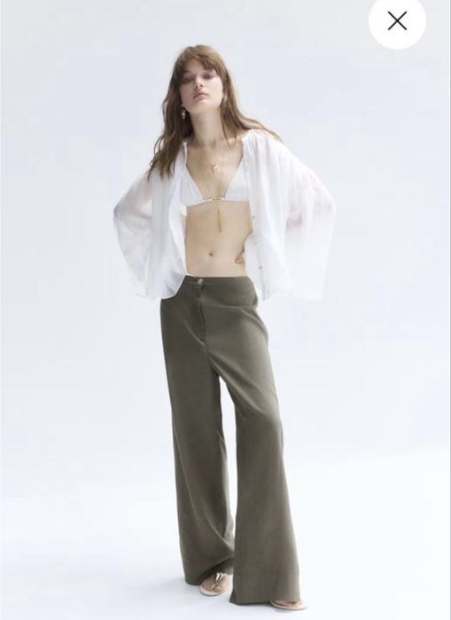 Штани H&M  льон 38/40