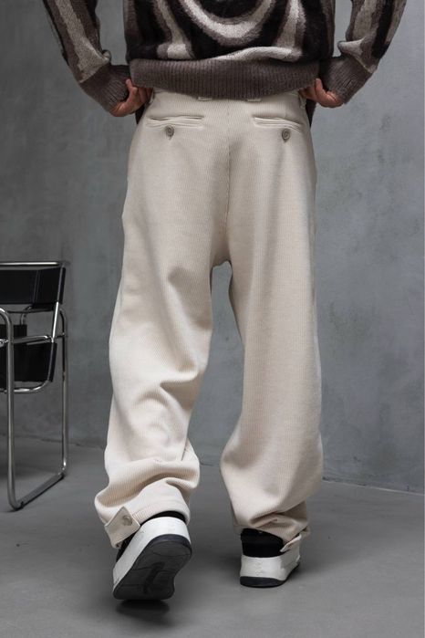 Штани baggy вельветові вільного крою