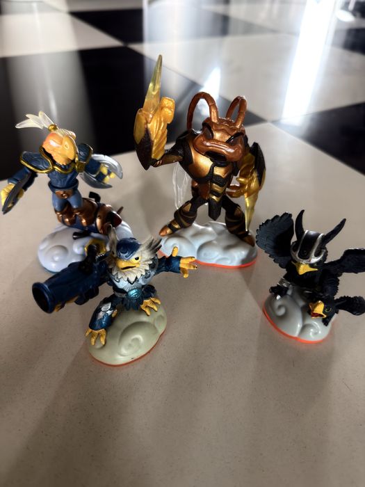 Skylanders playstation bonecos