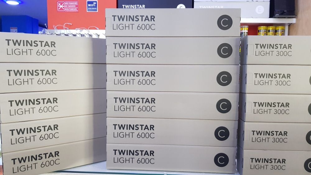 Calha led Twinstar 600C para aquario plantado