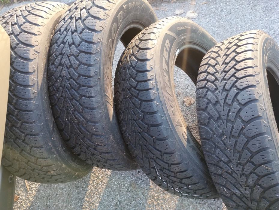 4 szt opon 225/65r17 Goodyear ,bieżnik 7,5mm