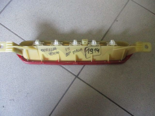 Luz stop adicional / 3º stop TOYOTA Corolla Verso (ZER_, ZZE12_, R1_)