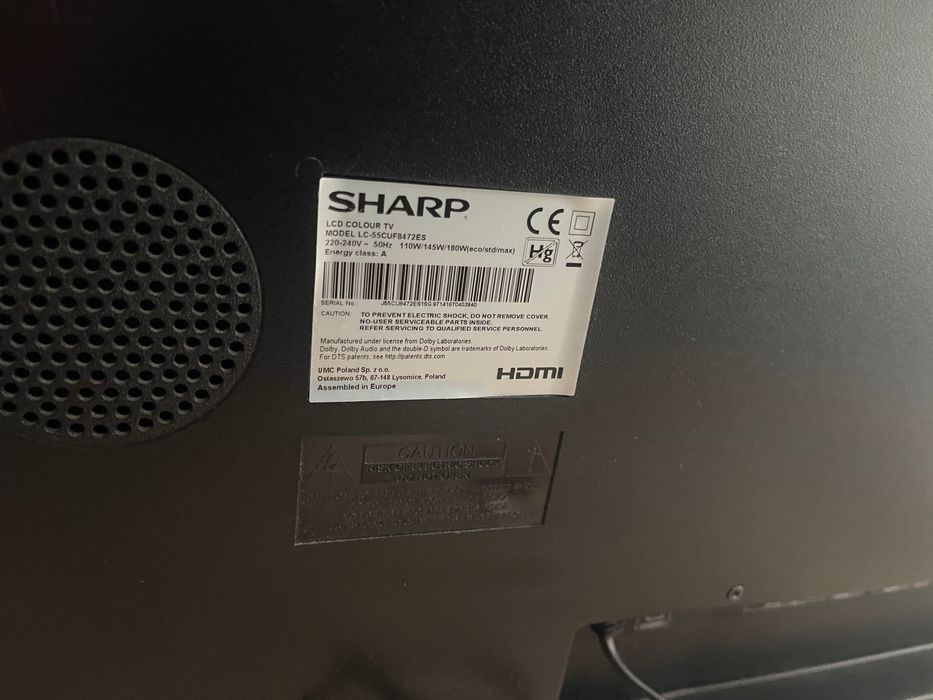 Телевізор SHARP 55 cali