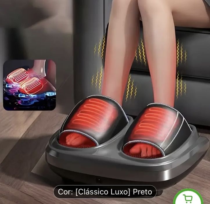 Máquina relaxamento, compressão e massagem (nova/selada)