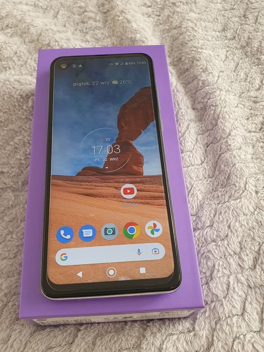 Motorola One Action Pearl White