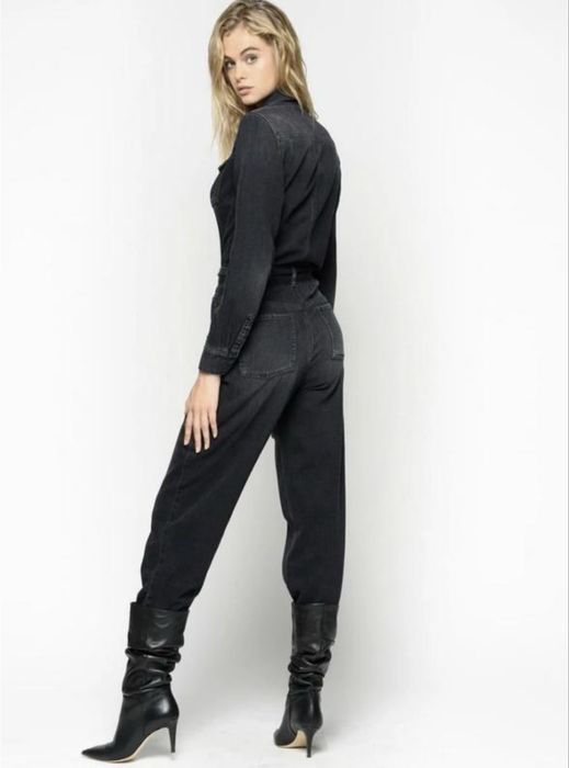 Джинсовий комбінезон Pinko чорний | Made in Italy | Ідеальний стан