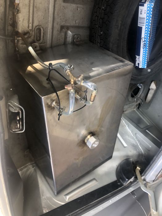 Deposito 30 litros inox de combustivel
