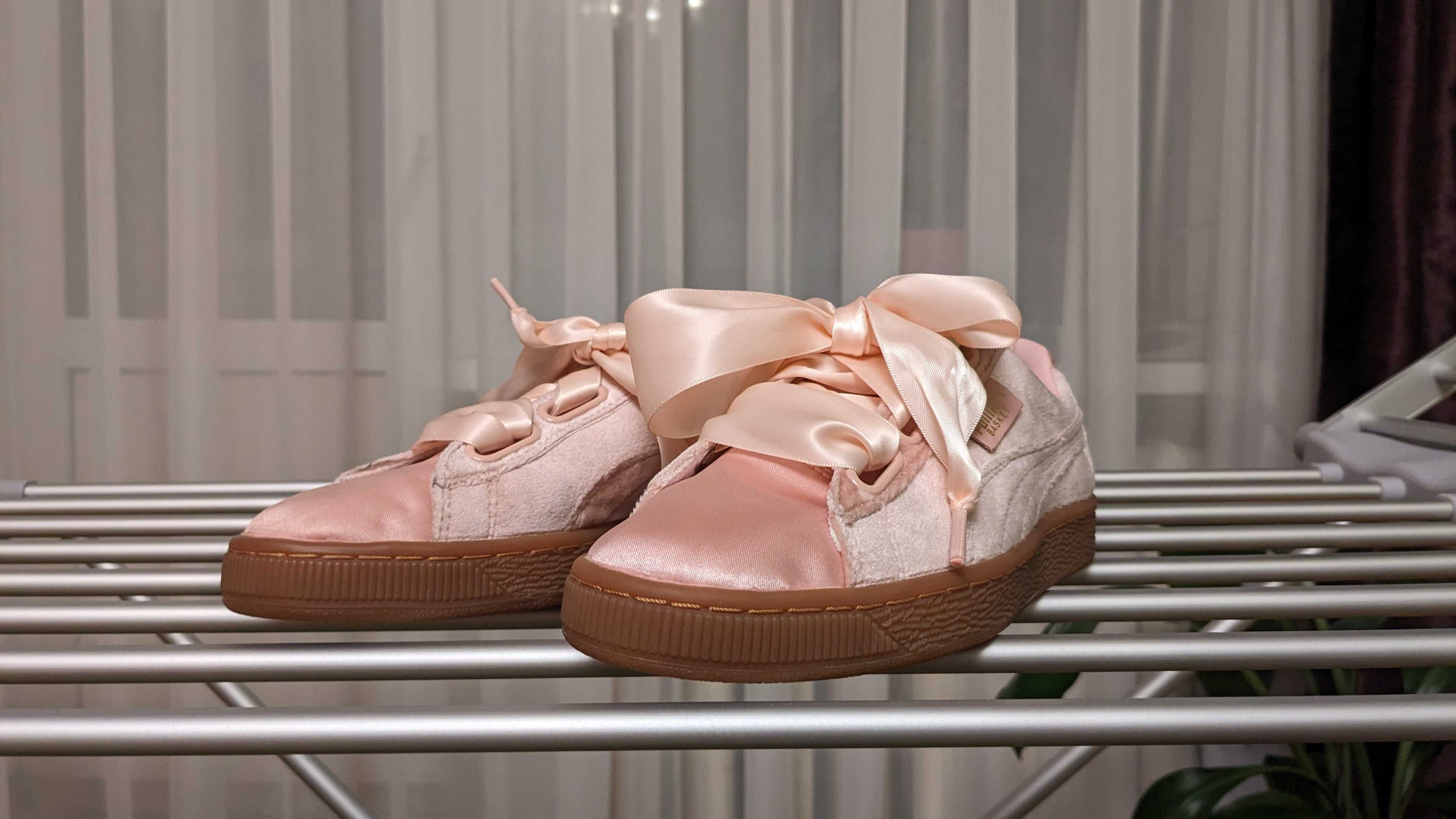 Puma basket top heart release date