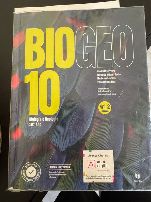 Livros bio geo biologia e geologia 10° ano