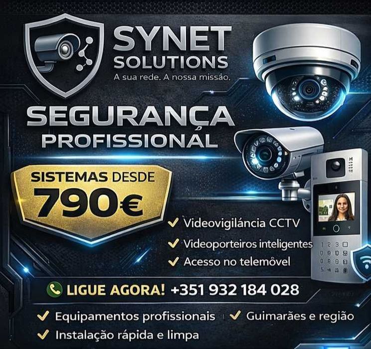 Sistemas videovigilancia e Alarme intrusao