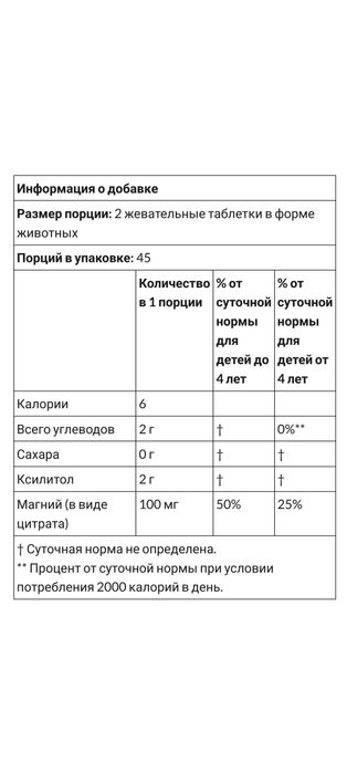 Mag Kidz США Магний для детей, вишневый вкус, детский магний, 90 шт