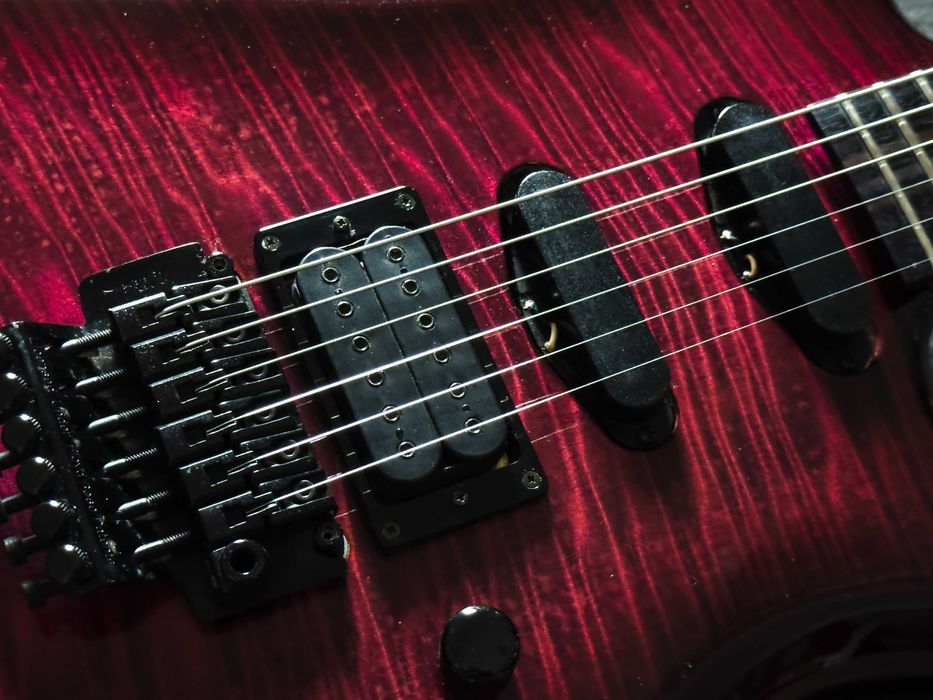 B.C. Rich STC-24B/PBU Transparent Purple Burst