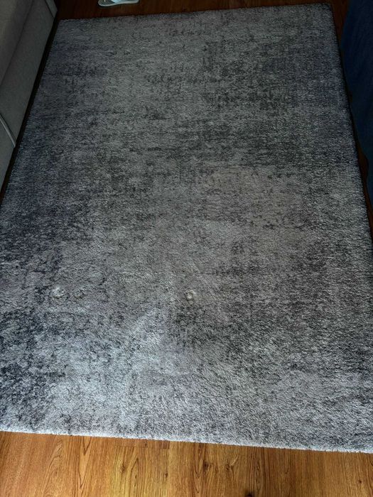 IKEA STANGERUM Tapete, cinzento, pelo comprido