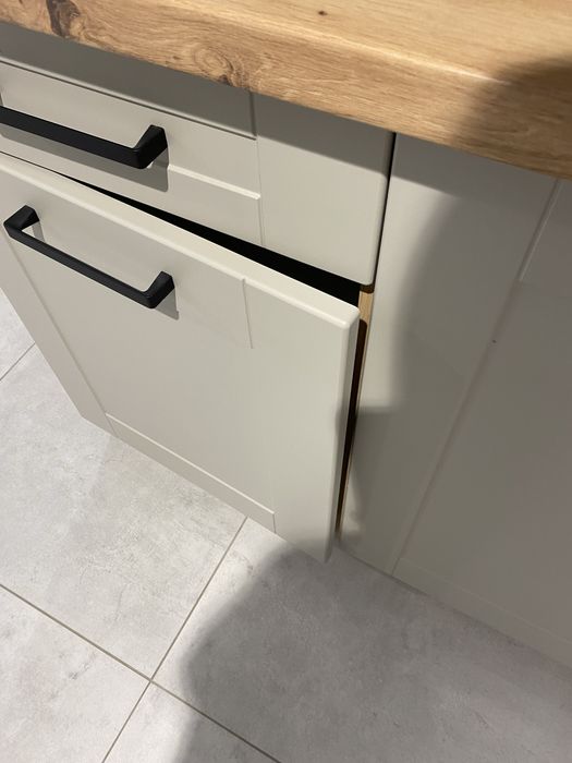 Nowoczesna kuchnia zestaw komplet NOWY meble Cargo biała szara grafit