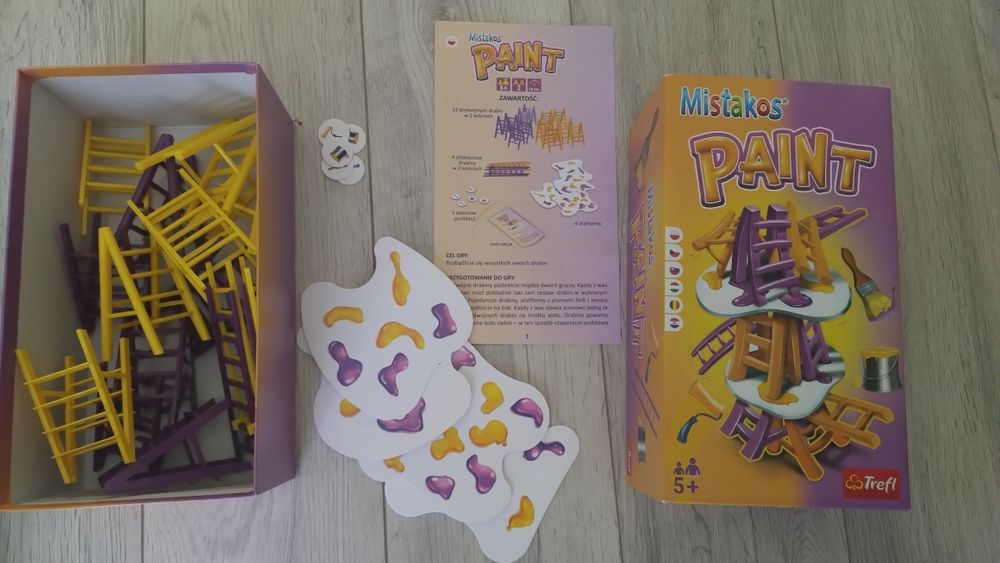 Gra Mistakos Paint Trefl jak nowa