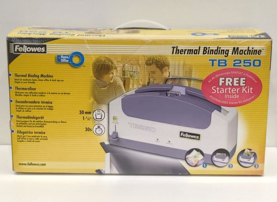 Máquina encadernar térmica