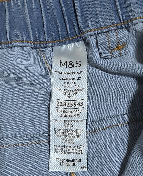 Ого-го какой размерчик новые стрейчевые джинсы джоггеры батал