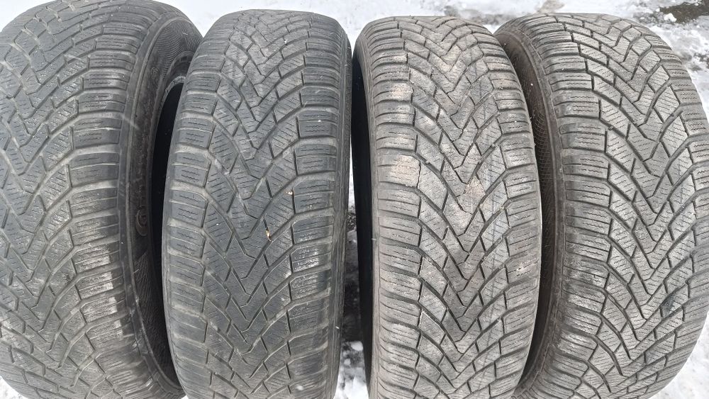 195/65R15  Continental зима. Продам 4 шины
