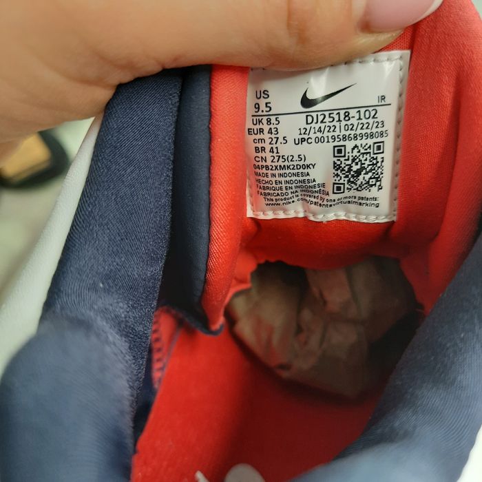 Оригінальні чоловічі кросівки NIKE AIR FLIGHT LITE MID WHITE DJ2518-10