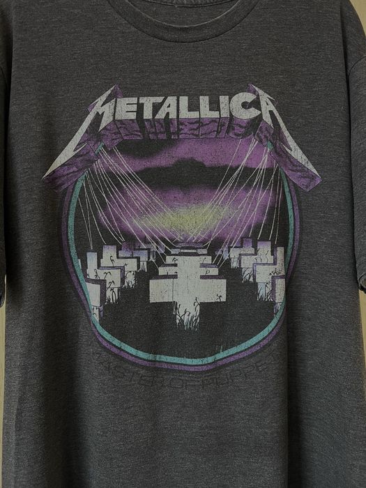 Футболка Metallica L сіра