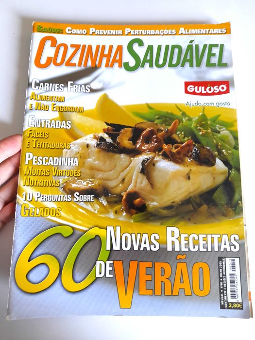 Revista Culinária da coleção Cozinha Saudável Número 16 2005