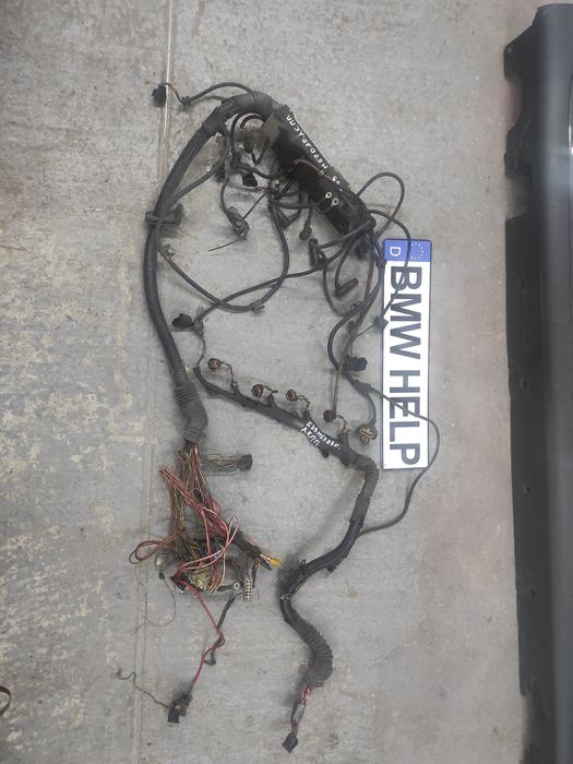 Проводка Двигателя ДВС M57 D30 акпп БМВ Е39 Автомат Разборка BMW HELP