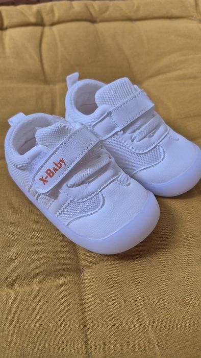 White Barefoot Sneakers for Babies (New!)