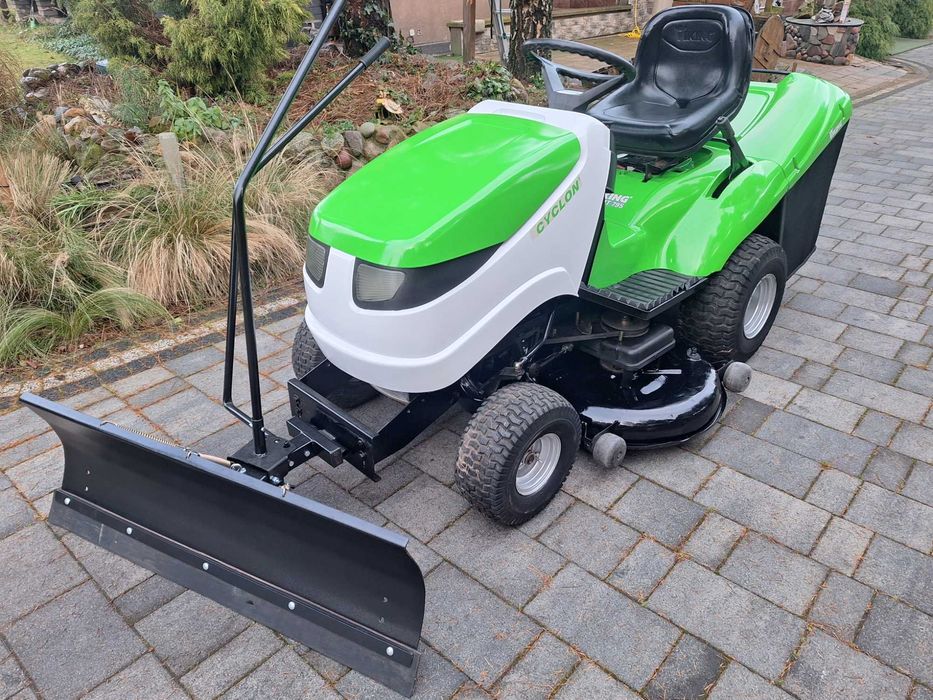 Traktorek kosiarka Viking z pługiem