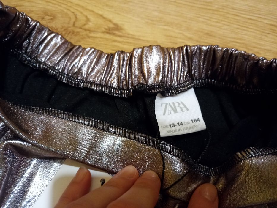 Plisowana spódnica zara imprezowa 158/164