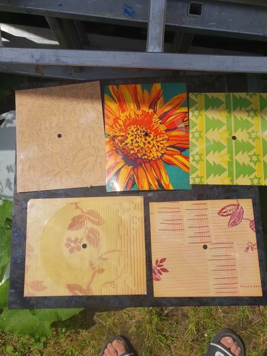 Pocztowki gramofonowe z epoki PRL 5szt