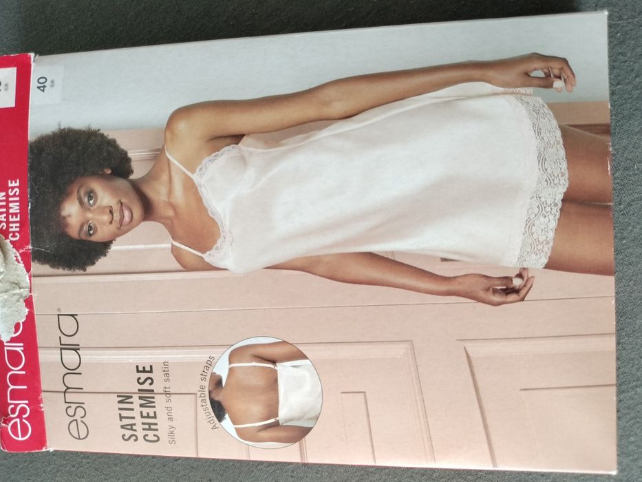 Satynowa koszulka nocna