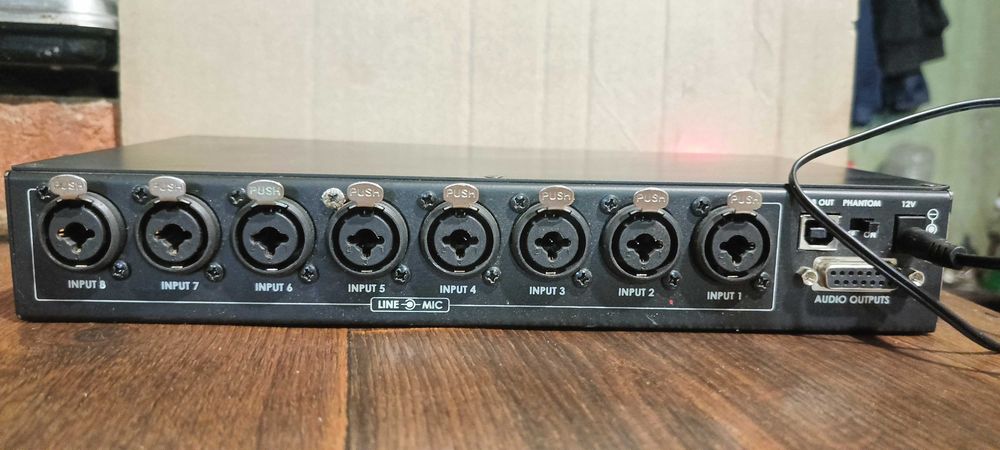 SRS Femida Audio Interface 8U/8x8USB”