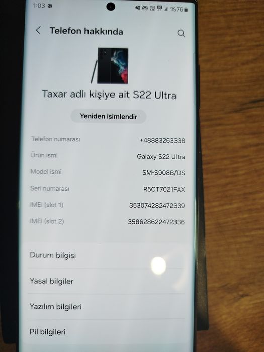 S22 ultra 128GB bez problemów