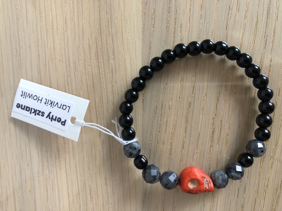 Bransoletka męska czaszka