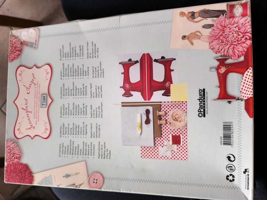 Caixa Kit  Sewingbird Angel - Tilda