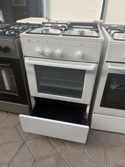 Газова плита з газовою духовкою ширина 55см DGG