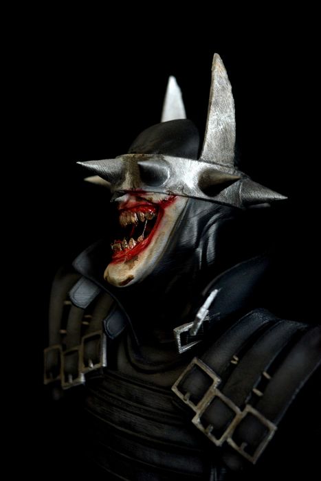 The Batman Who Laughs – Busto Impresso em 3D e Pintado à Mão | NexoStudios