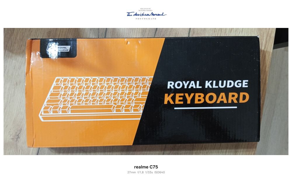 Kawiatura mechaniczna Royal Kludge RK61.