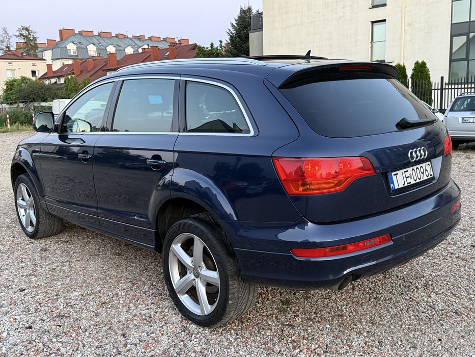 Audi Q7 S-Line 3.0d•2007•Bagata Wersja•Hak•M.Zamiana