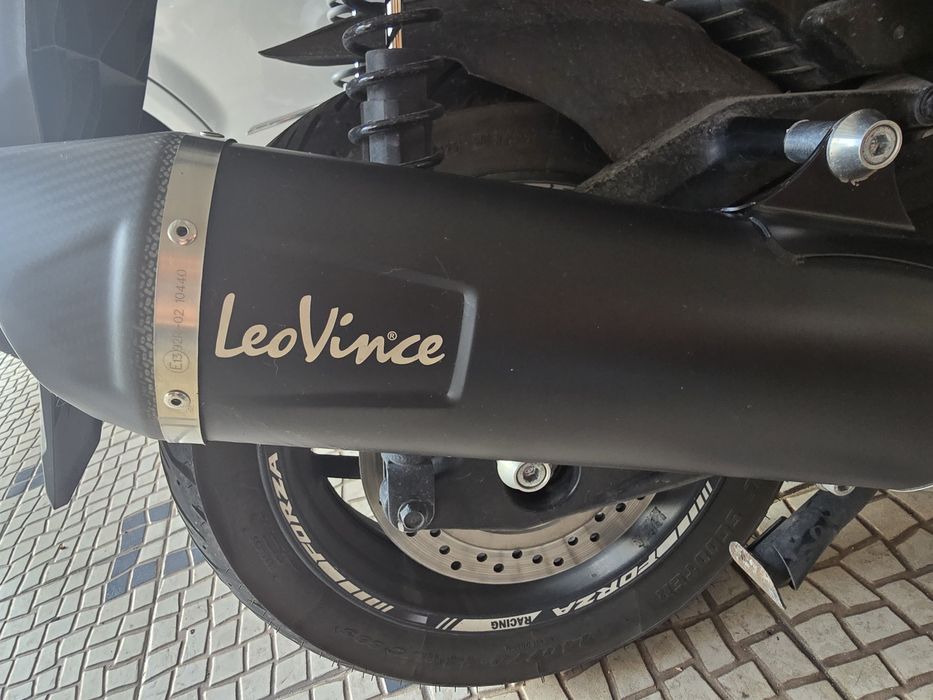 Ponteira escape honda forza 350