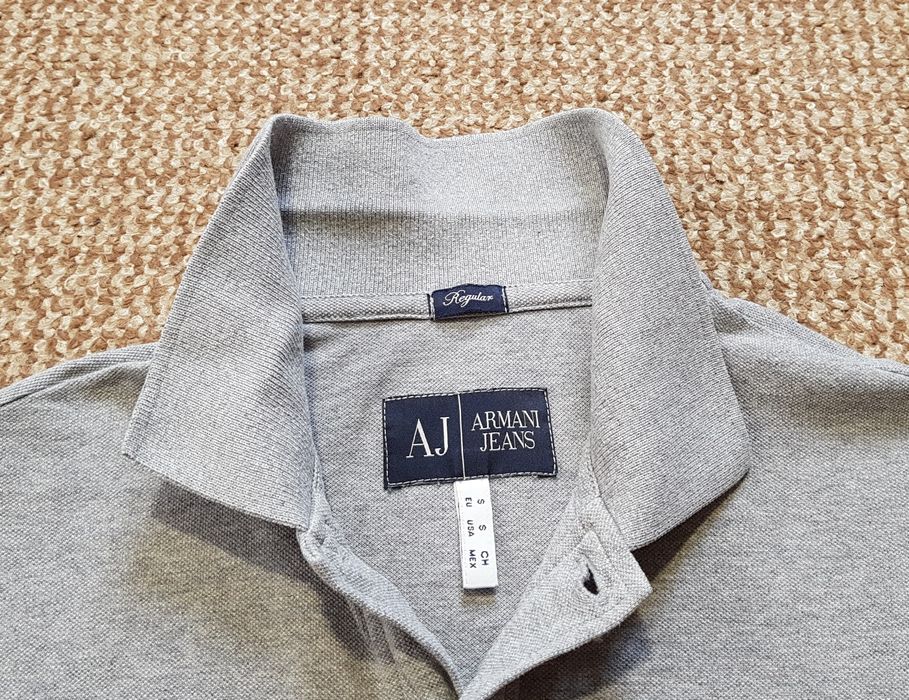 ARMANI JEANS поло футболка regular fit оригінал S
