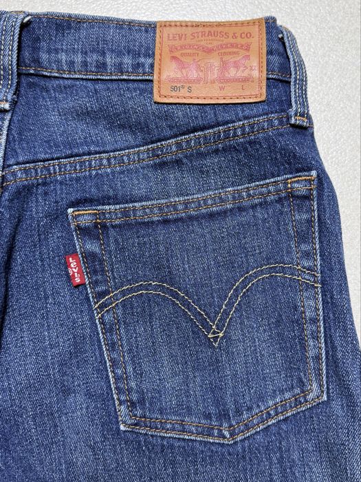 Jeansy  damskie Levi’s 501  S W27 L28 klasyk