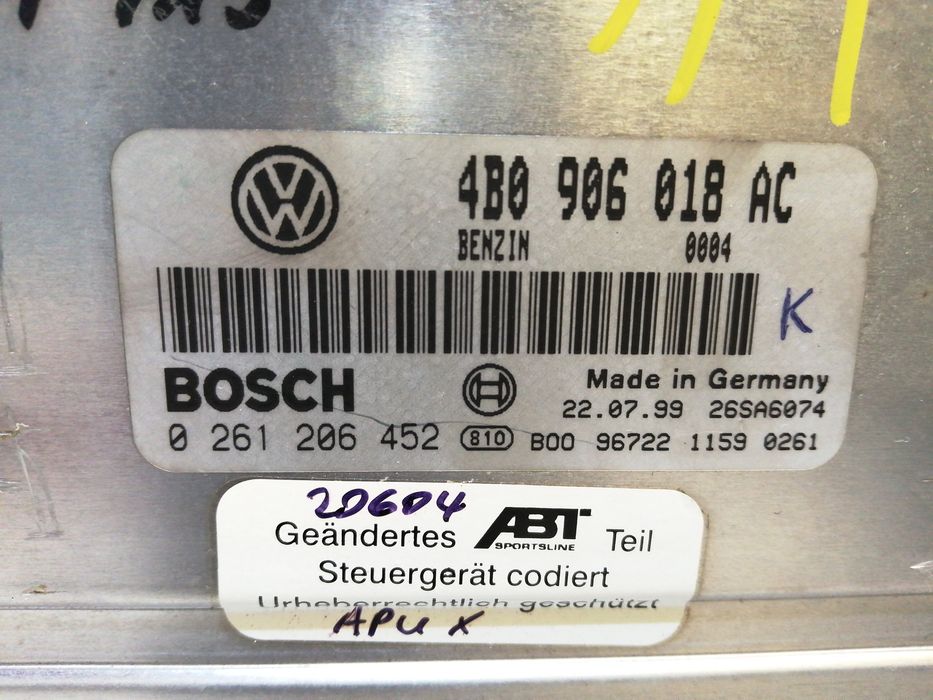Centralina do Motor - VOLKSWAGEN PASSAT Variant (3B5) | 97 - 01