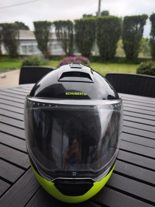 Capacete Schuberth C4 Pro (tam L) + intercom. SC1 Advance