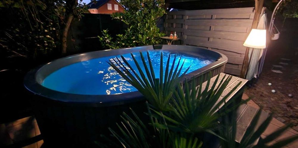 Basen balia jacuzzi od ręki nowe producent hydromasaż piec zestaw