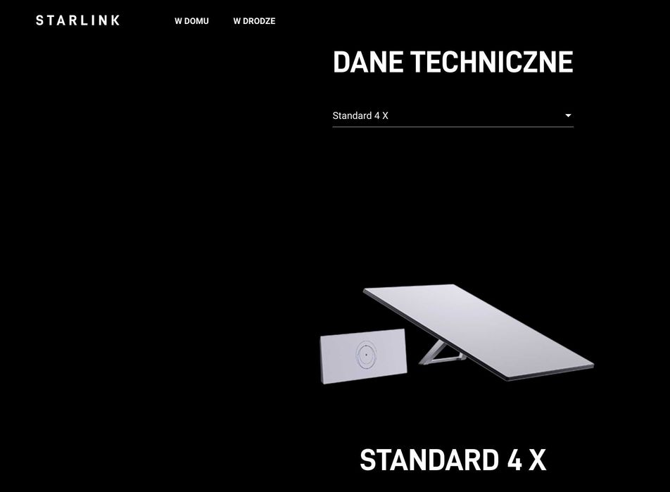 Zestaw starlink 4X