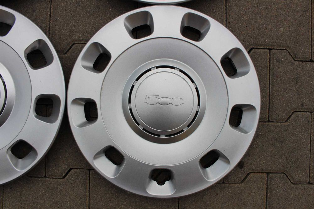 Oryginalne kołpaki 14" Fiat 500 jak nowe