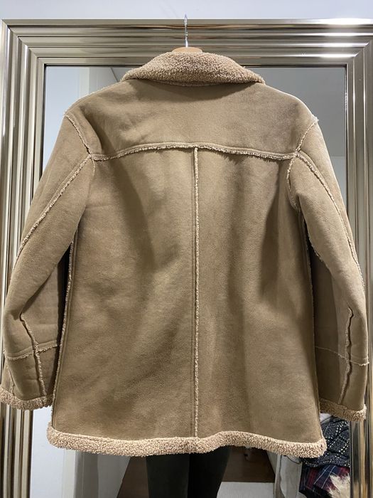 Casaco reversivel de pelo