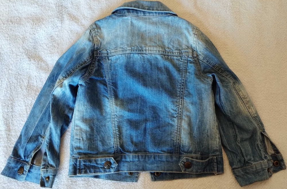 Casaco Blusão Ganga Menina 3-4 Anos Denim